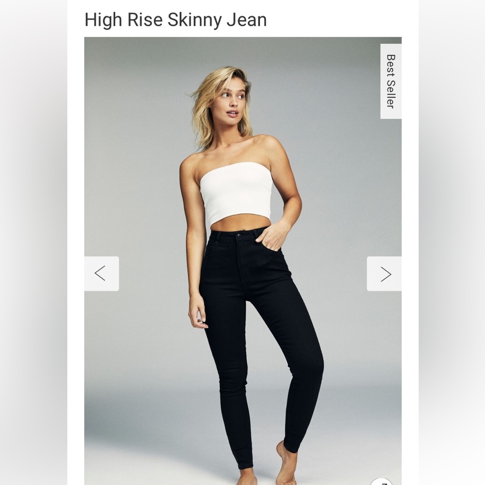 COTTON ON HIGH RISE SKINNY JEANS